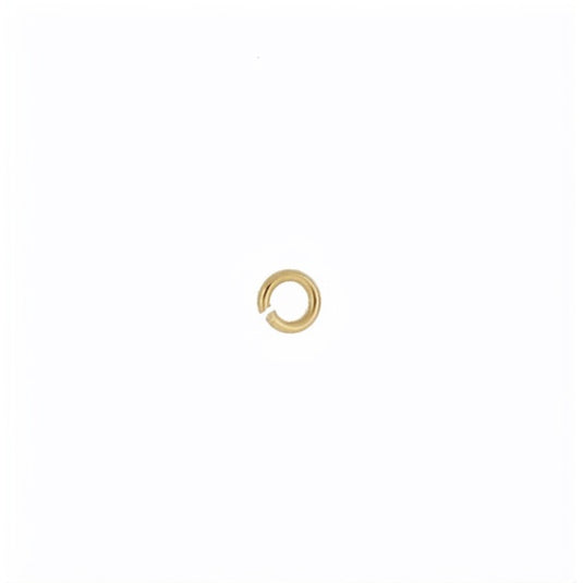 22G 2.8mm Open Jump Ring Set of 25 - 14K Gold Filled (Yellow)