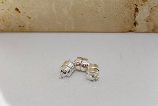 Cierre magnético de 5,5 mm - Plata de ley
