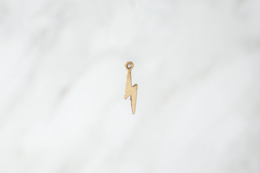 Dije de rayo - Oro macizo de 14 quilates (amarillo)