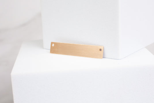 Rose Gold  Rose Color  Rose  Necklace  Gold Filled  Gold  charm  Bar permanent jewelry supplies