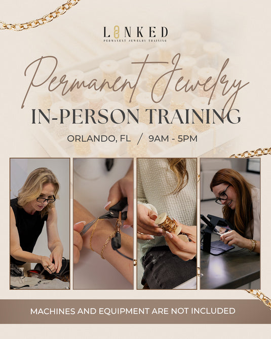 Permanent Jewelry In-Person Training: Training ONLY