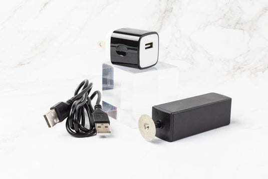 Dremel y bloque de carga de 9v