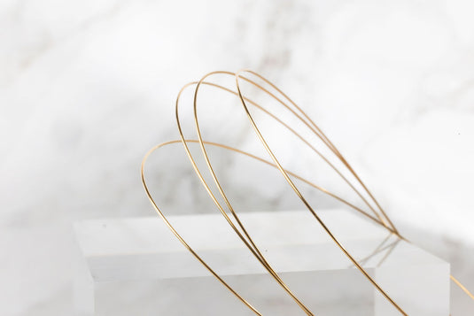 26G Round Wire - 14K Solid Gold (Yellow)