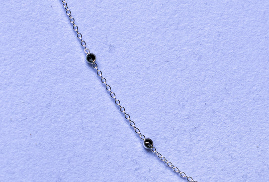Slate - Sterling Silver (Black)