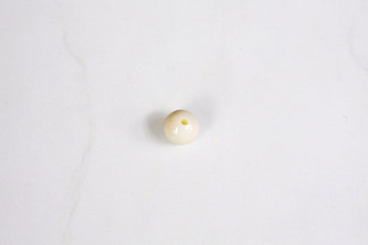 Hueso de vaca/bovino, cuentas redondas lisas