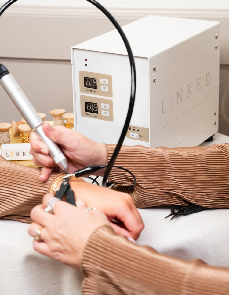 Meet the LINKED Luxe: The Most Affordable Permanent Jewelry Welder Yet