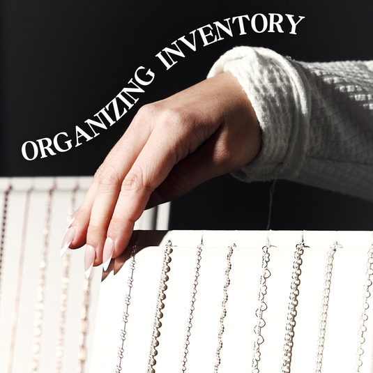 Chain Organization for Permanent Jewelry