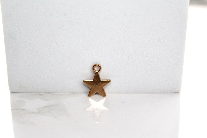 Star Charm - Gold Plated