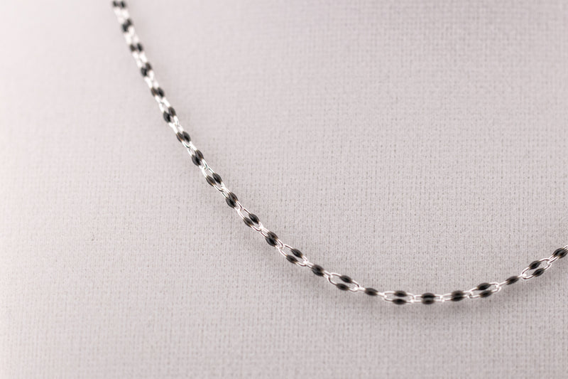 Load image into Gallery viewer, Cole - Sterling Silver Enamel (Black)
