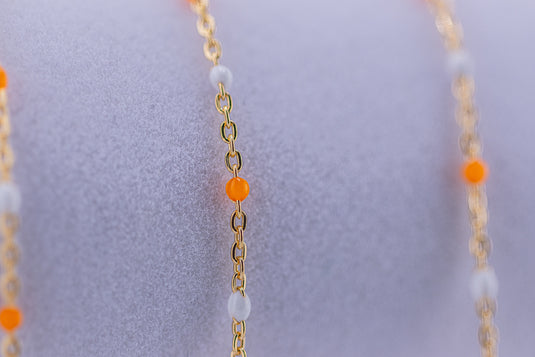 Torch - 14K Gold Filled Enamel (Multicolor)