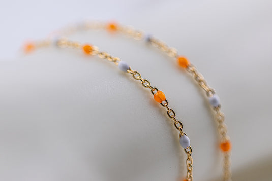 Torch - 14K Gold Filled Enamel (Multicolor)