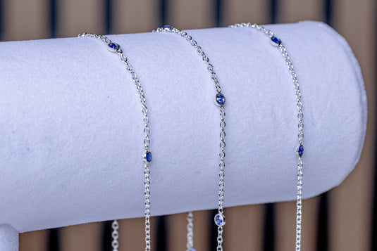 Tropics - Sterling Silver (Blue)