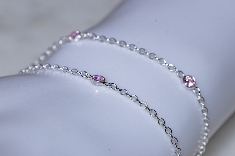 Load image into Gallery viewer, Treasure - Sterling Silver (Pink)
