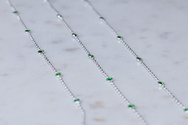 Load image into Gallery viewer, Verde - Sterling Silver (Green)
