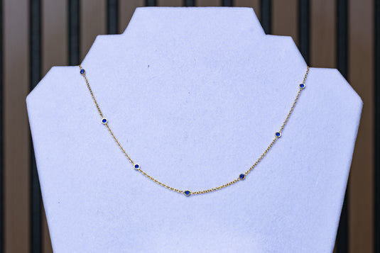 Cielo - 14K Gold Filled (Blue)