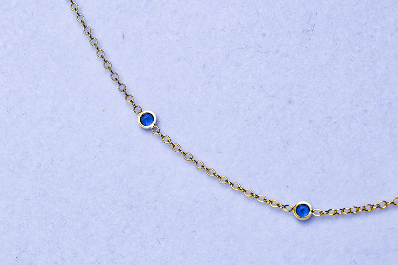 Load image into Gallery viewer, Cielo - 14K Gold Filled (Blue)
