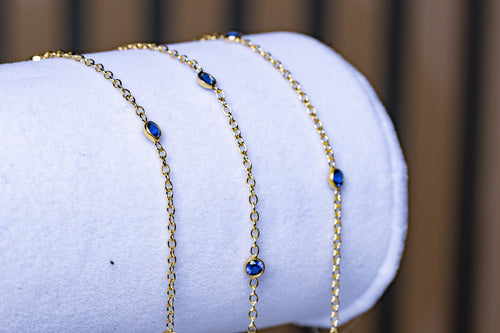 Cielo - 14K Gold Filled (Blue)