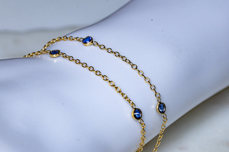 Load image into Gallery viewer, Cielo - 14K Gold Filled (Blue)
