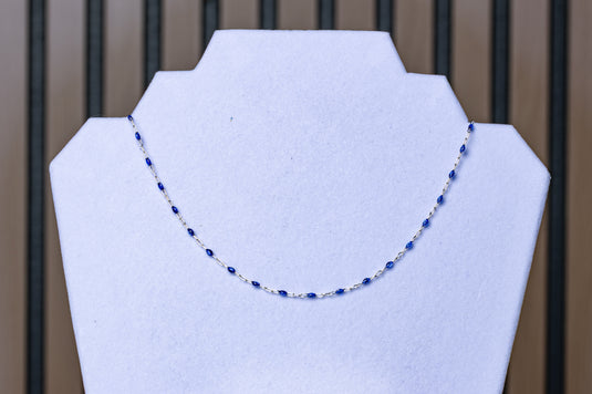 Admiral - Sterling Silver Enamel (Blue)