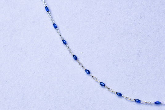 Admiral - Sterling Silver Enamel (Blue)