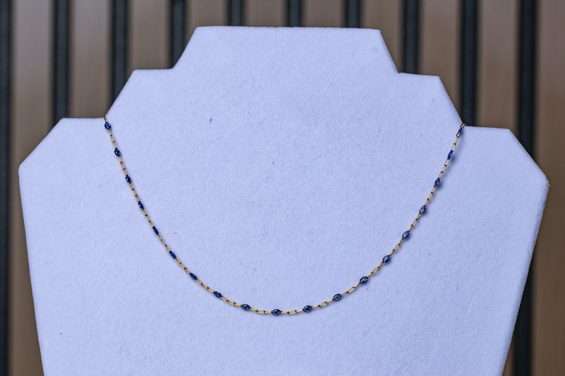 Load image into Gallery viewer, Noble - 14K Gold Filled Enamel (Blue)

