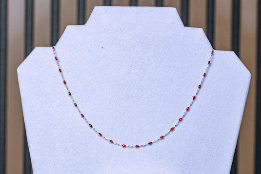 Rogue - Sterling Silver Enamel (Red)