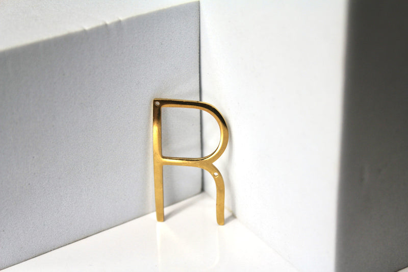 Load image into Gallery viewer, Large Letter Charms - Gold Plated
