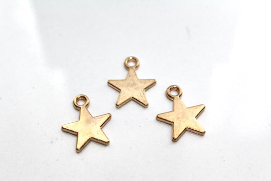 Star Charm - Gold Plated