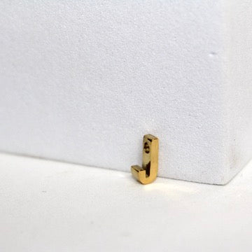Load image into Gallery viewer, Simple Letter Charm - 14K Gold Filled (Yellow)
