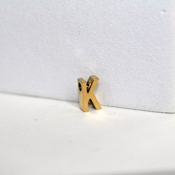 Load image into Gallery viewer, Simple Letter Charm - 14K Gold Filled (Yellow)
