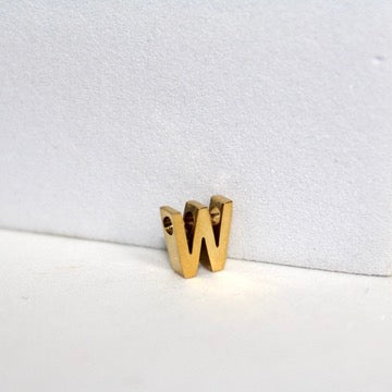 Load image into Gallery viewer, Simple Letter Charm - 14K Gold Filled (Yellow)
