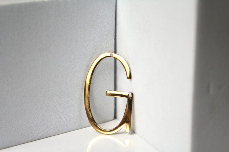 Load image into Gallery viewer, Large Letter Charms - Gold Plated
