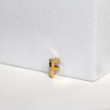 Load image into Gallery viewer, Simple Letter Charm - 14K Gold Filled (Yellow)
