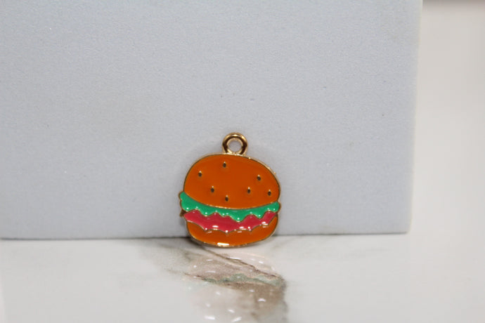 Cheeseburger Charm - Gold Plated