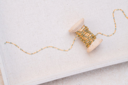 Robin - 14K Gold Filled Enamel (Blue)