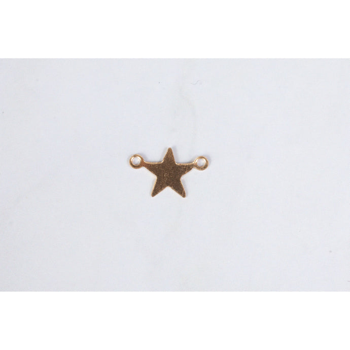 7.5mm Star Connector - 14K Gold Filled (Yellow)