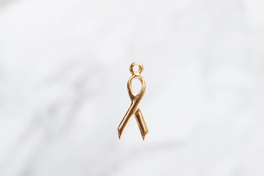 Ribbon Charm - 14K Gold Filled (Yellow)