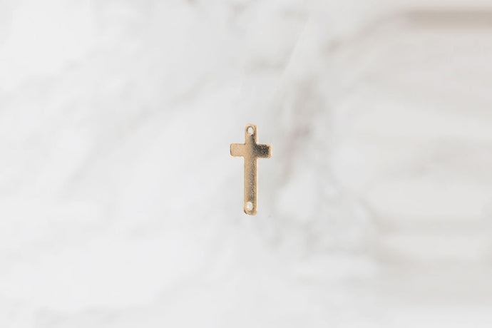 Cross Connector - 14K Gold Filled (Yellow)