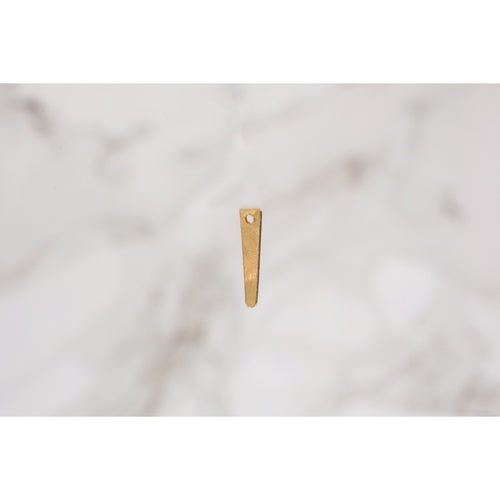 Yellow Gold  yellow  triangle  Gold Filled  Gold  charm