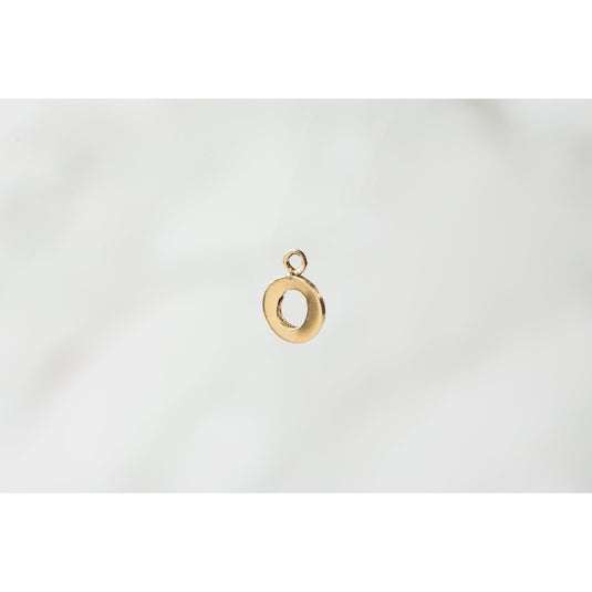 Yellow Gold Letter Gold Filled charm