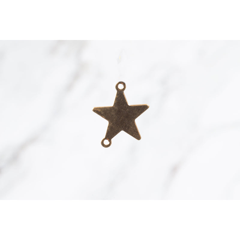Load image into Gallery viewer, Gamma Star Charm - Gold Filled (Yellow)
