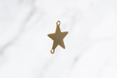14mm Star Connector - 14K Gold Filled (Yellow)