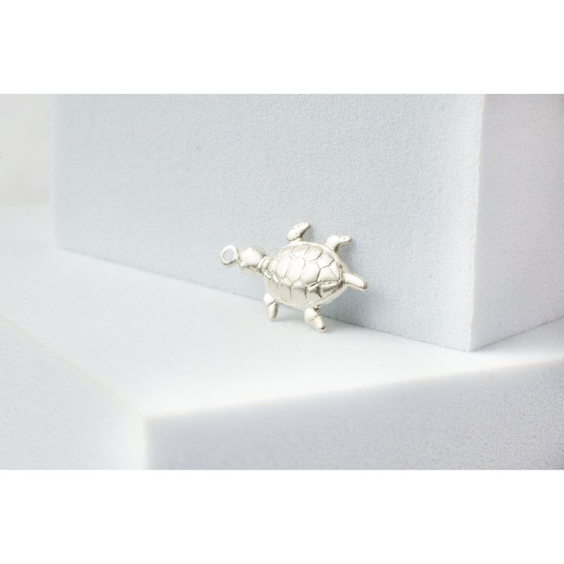 Load image into Gallery viewer, Turtle Charms - Sterling Silver
