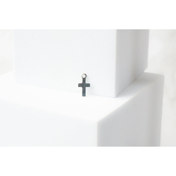 Sterling Silver  Silver  cross  charm