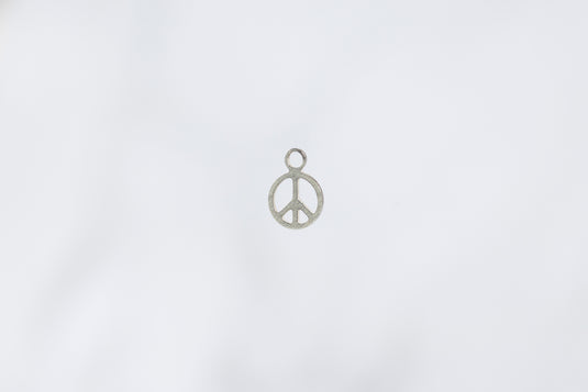 Sterling Silver  Silver  peace  charm
