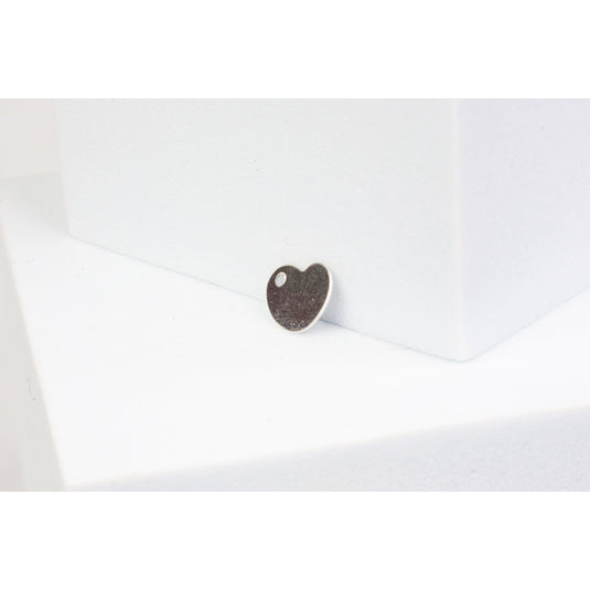 Sterling Silver  Silver  heart  charm
