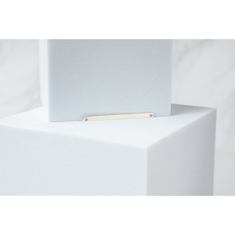 Load image into Gallery viewer, Rectangle Bar Connector - Sterling Silver
