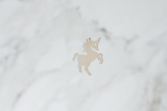 Unicorn Charm - Sterling Silver