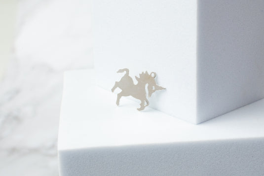 Unicorn Charm - Sterling Silver