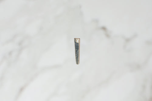 Triangle Charm - Sterling Silver